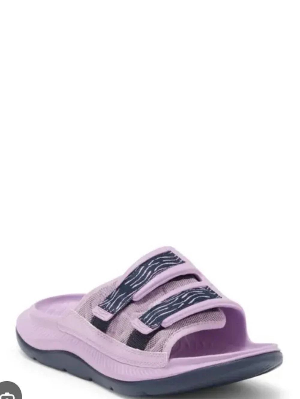 New Hoka One One Ora Recovey Slide Slip-On Sandal Violet Bloom Mens 12/Womens 14